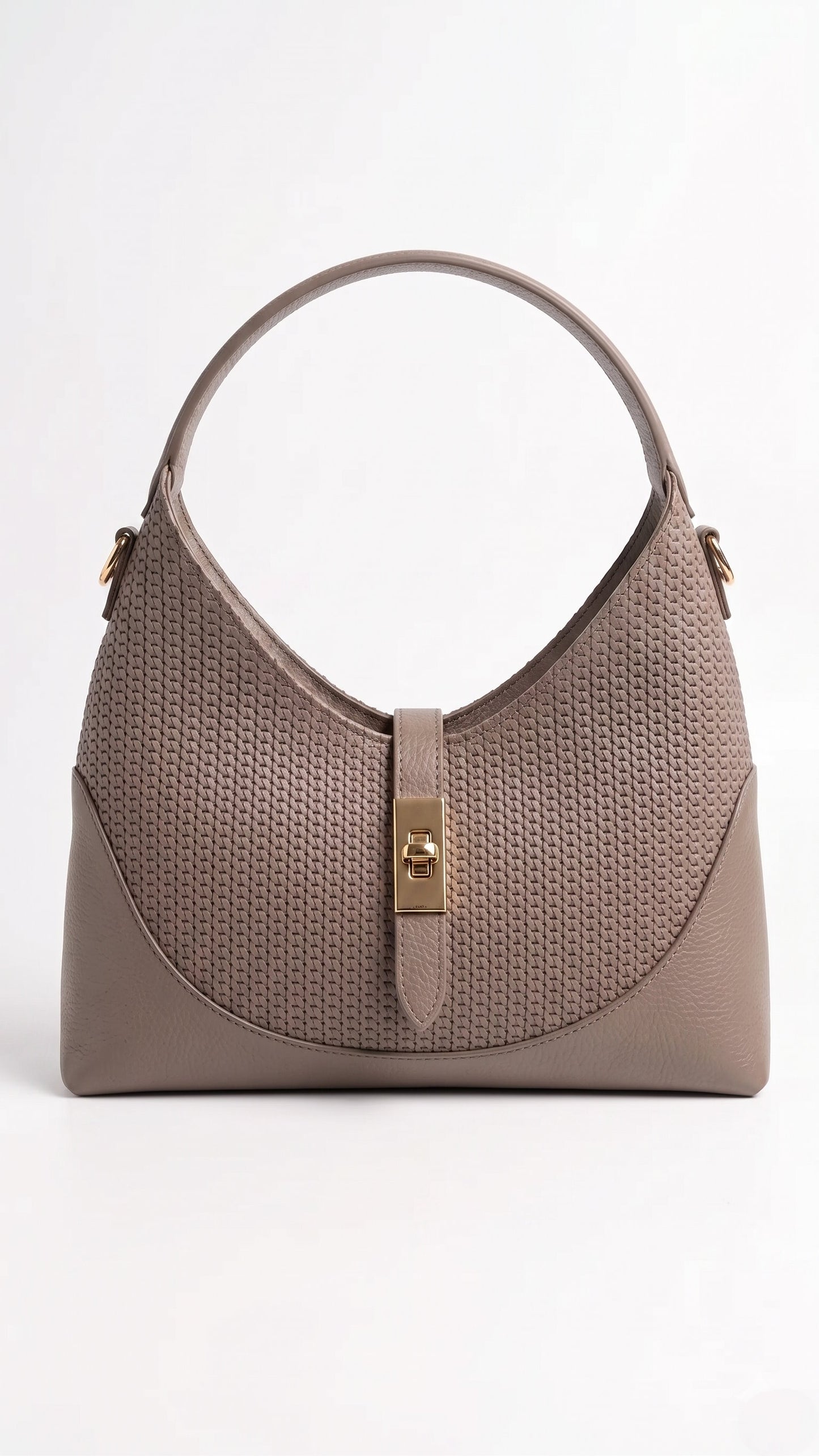 Soft Handbag in Genuine Dollaro Leather - Made in Italy - Art. 26099