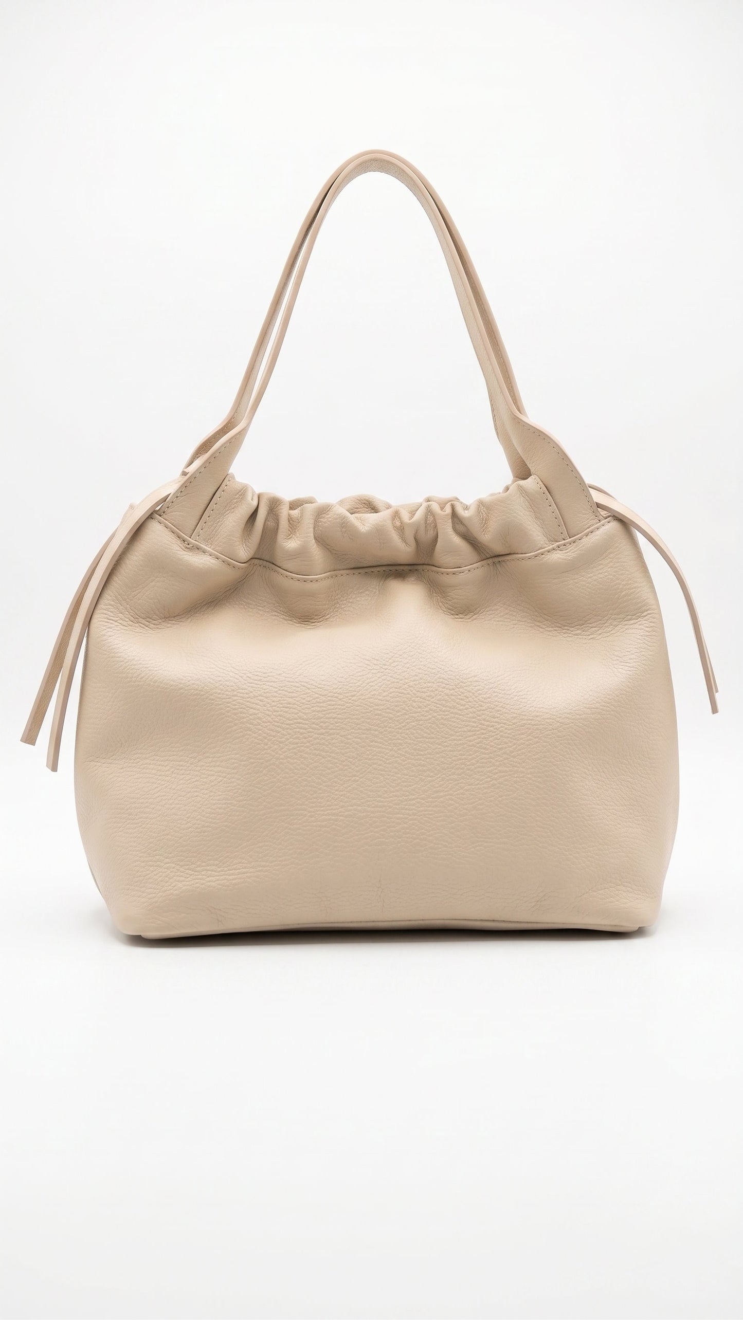 Soft Handbag in Genuine Dollaro Leather - Made in Italy - Art. 26100