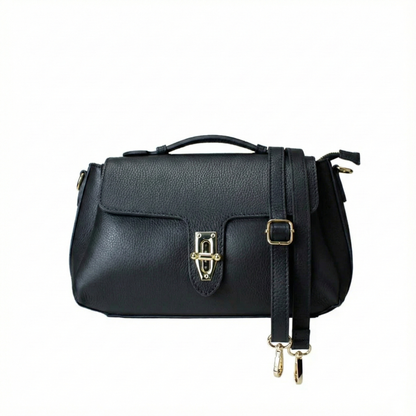 Soft Crossbody Bag in Genuine Dollar Leather - Made in Italy - Art. 24037