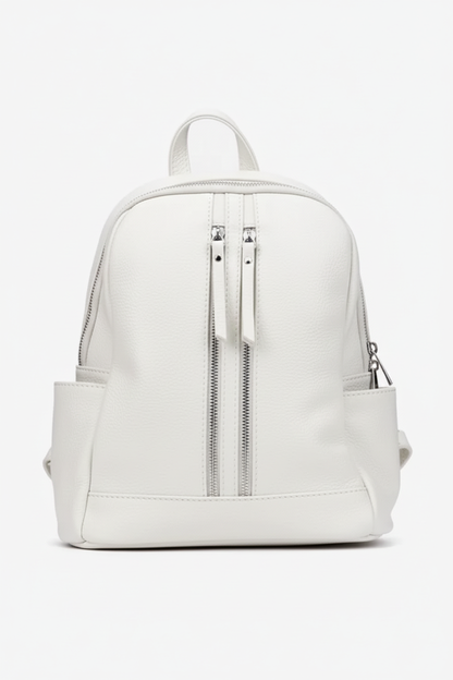 Soft Backpack in Genuine Dollar Leather - Made in Italy - Art. 25359