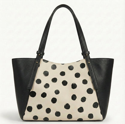 Structured Shoulder in Genuine Dollaro Leather - Made in Italy - Art. VIDOT7