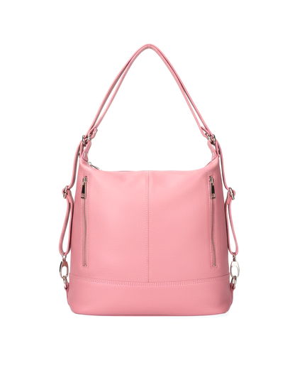 Soft Handbag and Backpack in Genuine Dollar Leather - Made in Italy - Art. 24018