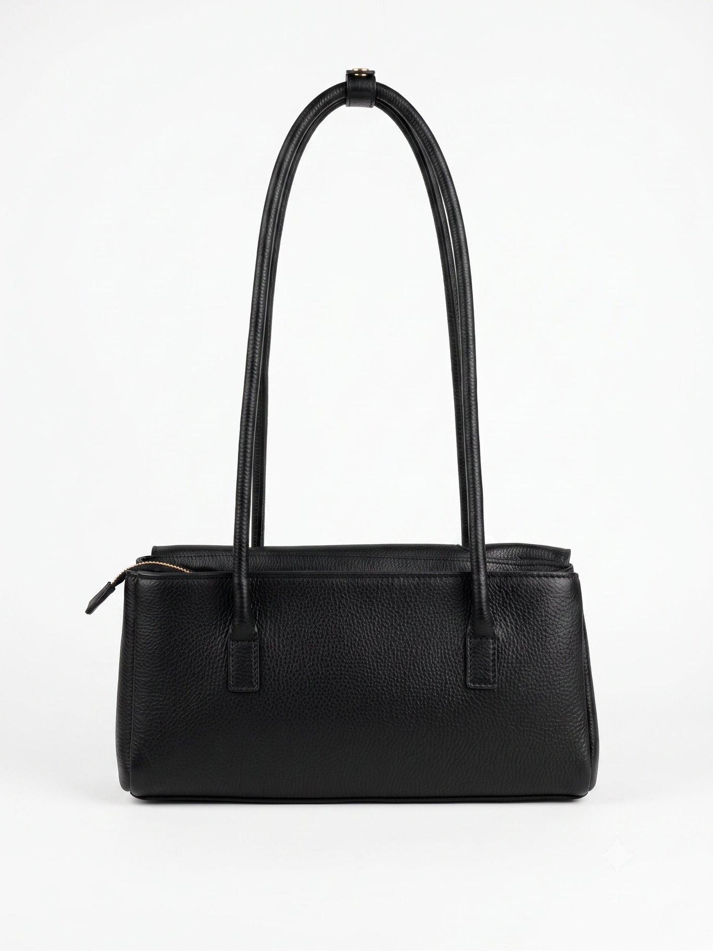 Soft Shoulder Bag in Genuine Dollaro Leather - Made in italy - Art. 26134