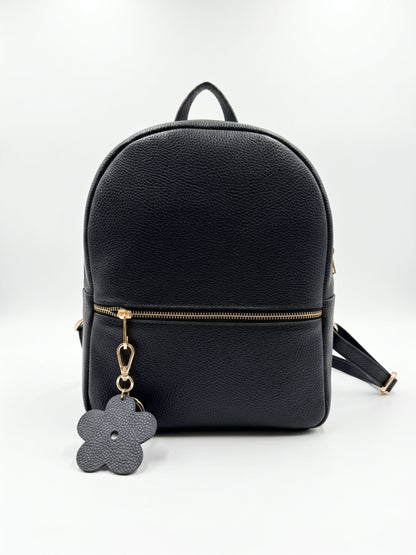 Soft Backpack in Genuine Dollaro Leather - Made in Italy - Art. 26113