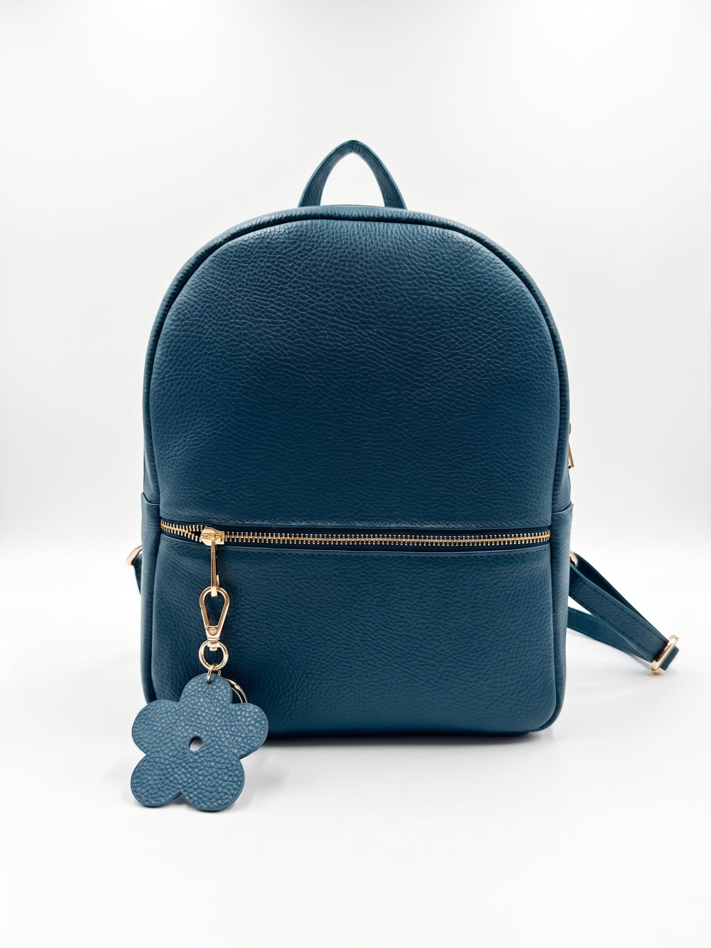Soft Backpack in Genuine Dollaro Leather - Made in Italy - Art. 26113