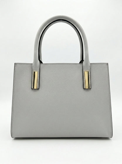 Structured Handbag in Genuine Palmellato Leather - Made in Italy - Art. 26056