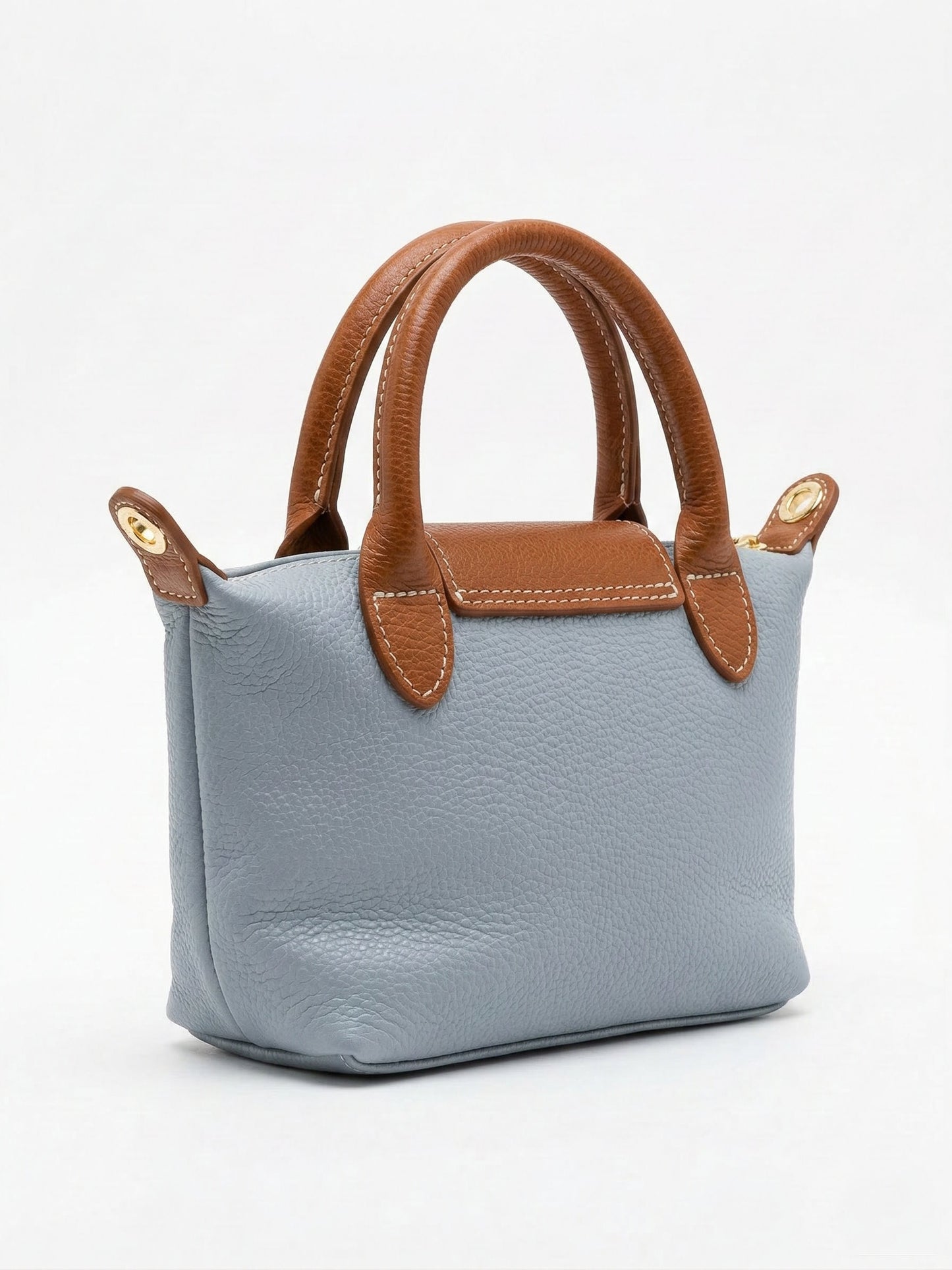 Soft Handbag in Genuine Dollaro Leather - Made in Italy - Art. 26073