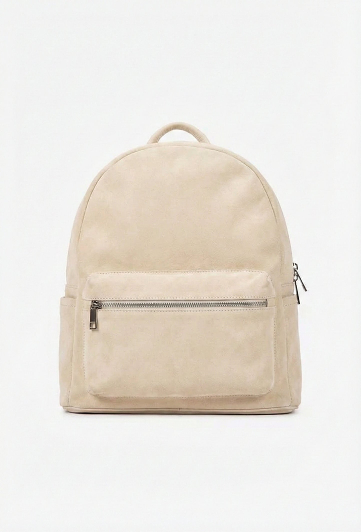 Soft Backpack in Genuine Suede Leather - Made in Italy - Art. 25391