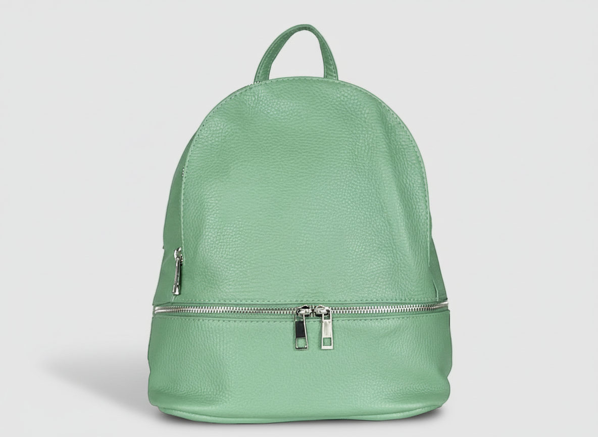 Soft Backpack in Genuine Dollar Leather - Made in Italy - Art. 24052