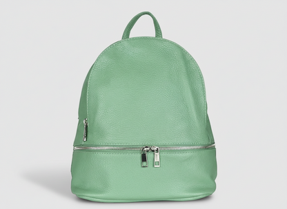 Soft Backpack in Genuine Dollar Leather - Made in Italy - Art. 24052