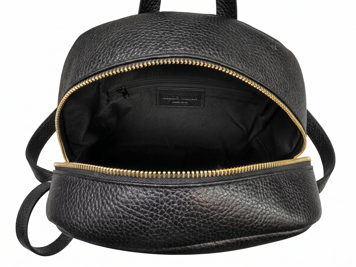 Soft Backpack in Genuine Dollaro Leather - Made in Italy - Art. 26113