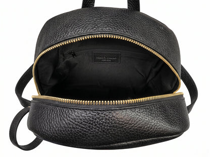 Soft Backpack in Genuine Dollaro Leather - Made in Italy - Art. 26113