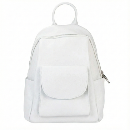 Genuine leather backpack made in Italy