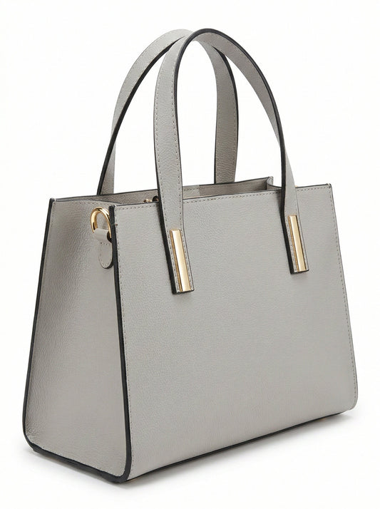 Structured Handbag in Genuine Palmellato Leather - Made in Italy - Art. 26056