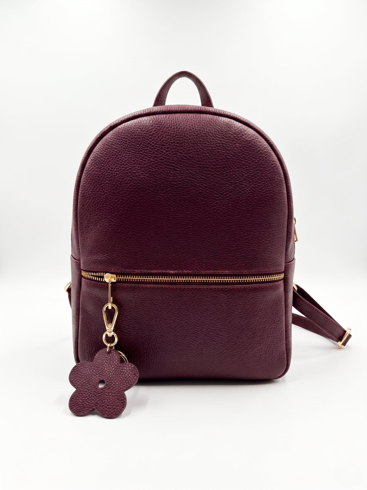 Soft Backpack in Genuine Dollaro Leather - Made in Italy - Art. 26113