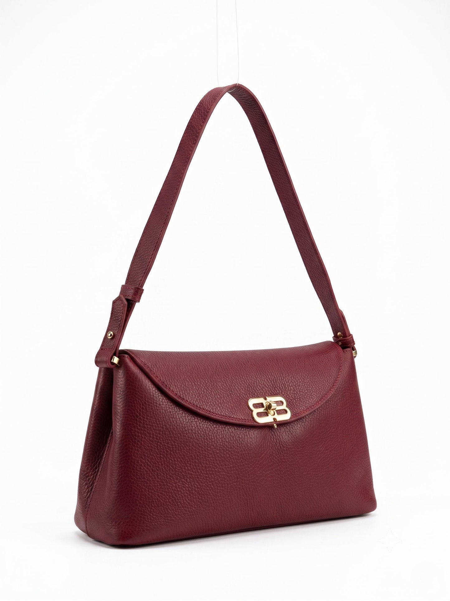 Soft Handbag in Genuine Dollaro Leather - Made in Italy - Art. 26135