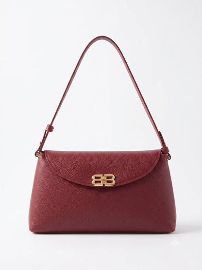 Soft Handbag in Genuine Dollaro Leather - Made in Italy - Art. 26135