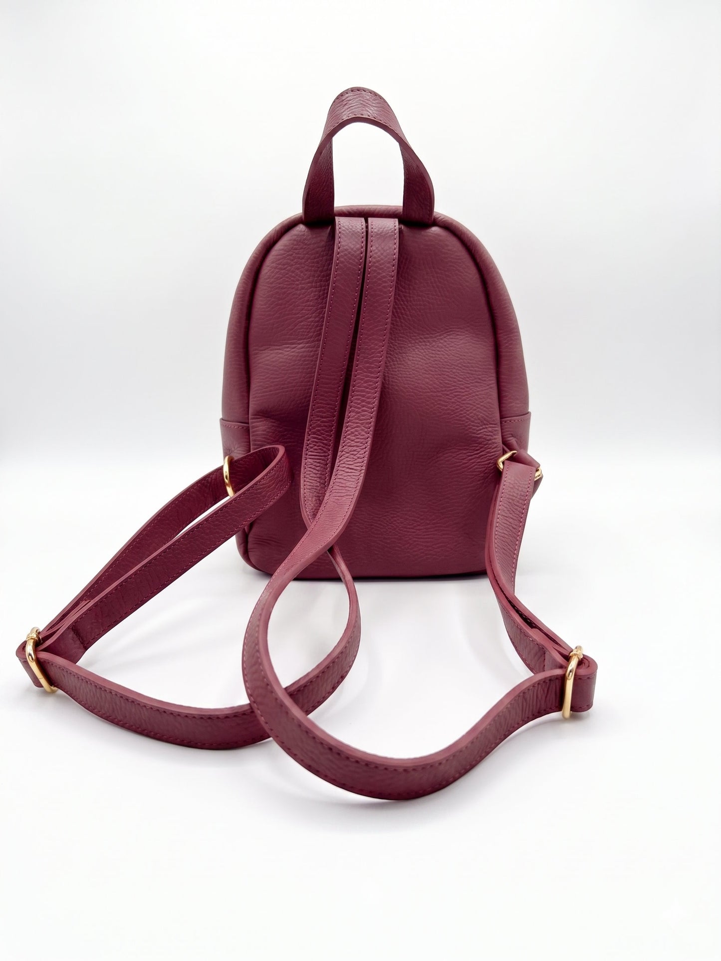 Soft Backpack in Genuine Dollaro Leather - Made in Italy - Art. 26111B