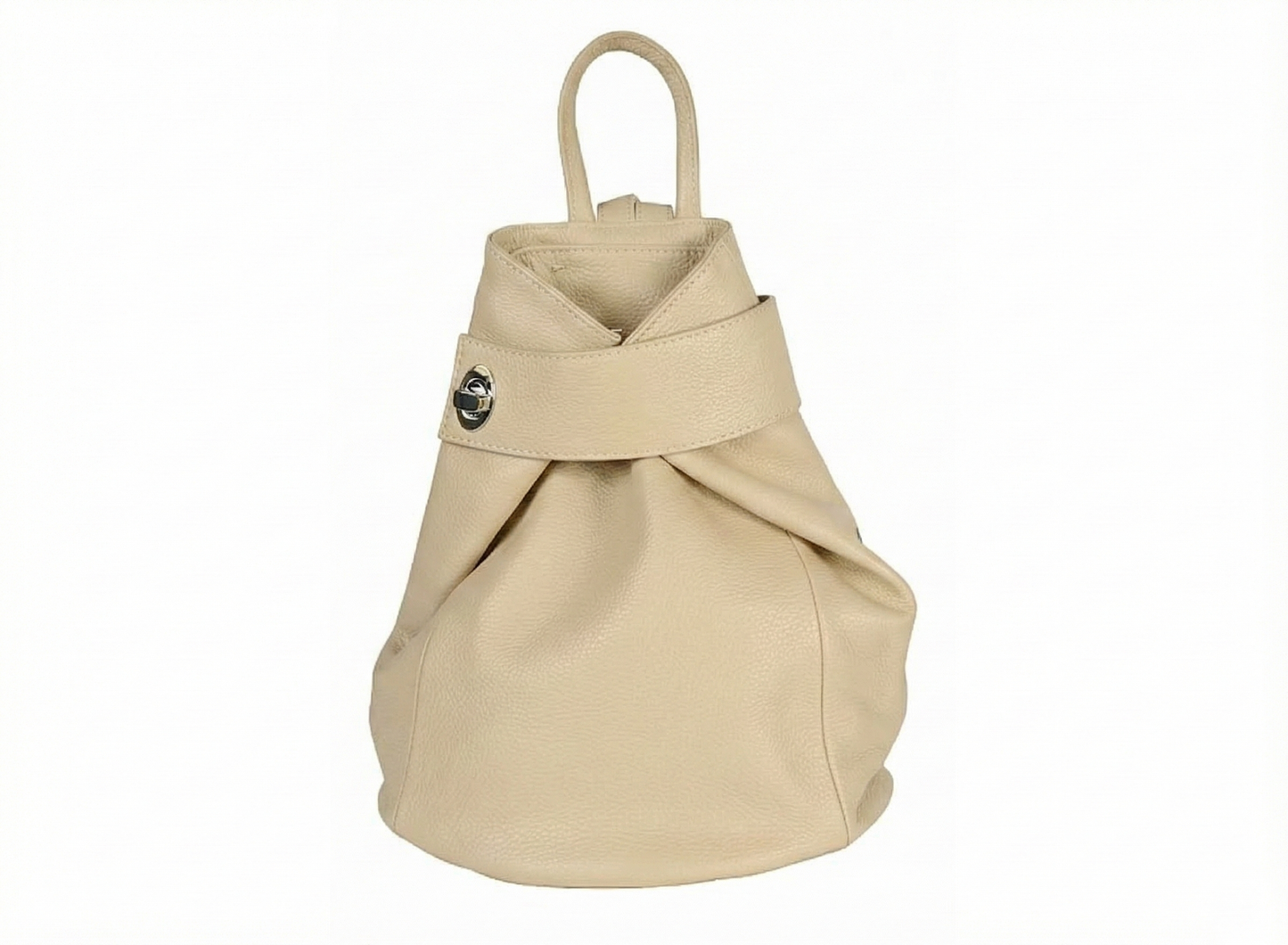 Soft Backpack in Genuine Dollar Leather - Made in Italy - Art. 24055