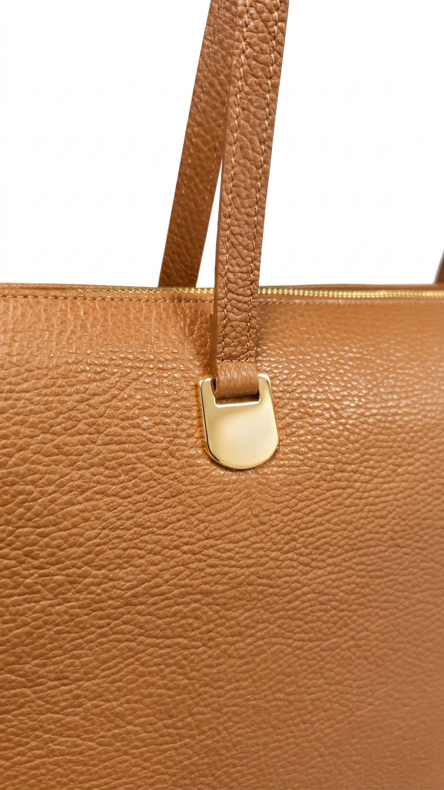 Soft Shoulder Bag in Genuine Dollaro Leather - Made in Italy - Art. 26072