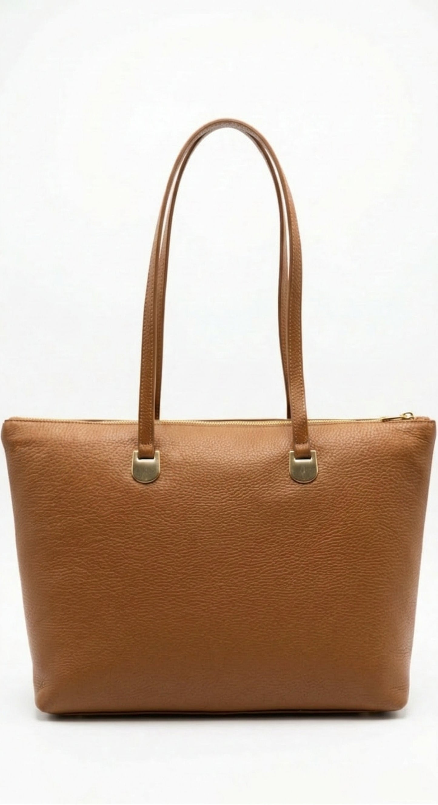 Soft Shoulder Bag in Genuine Dollaro Leather - Made in Italy - Art. 26072
