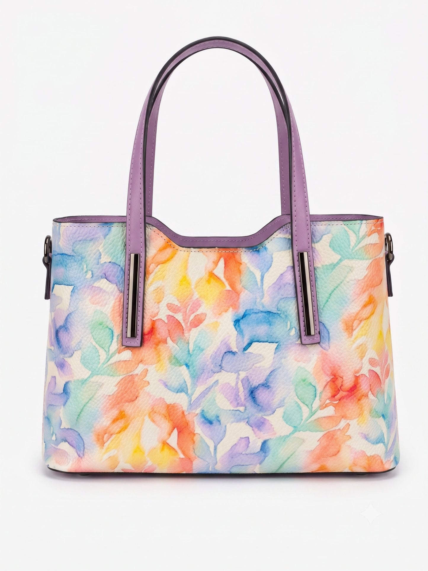 Structured Handbag in Genuine Dollaro Leather - Made in Italy - Art. 26123