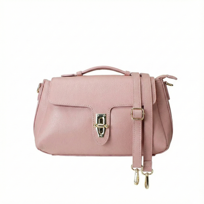 Soft Crossbody Bag in Genuine Dollar Leather - Made in Italy - Art. 24037