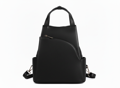 Genuine leather backpack made in Italy