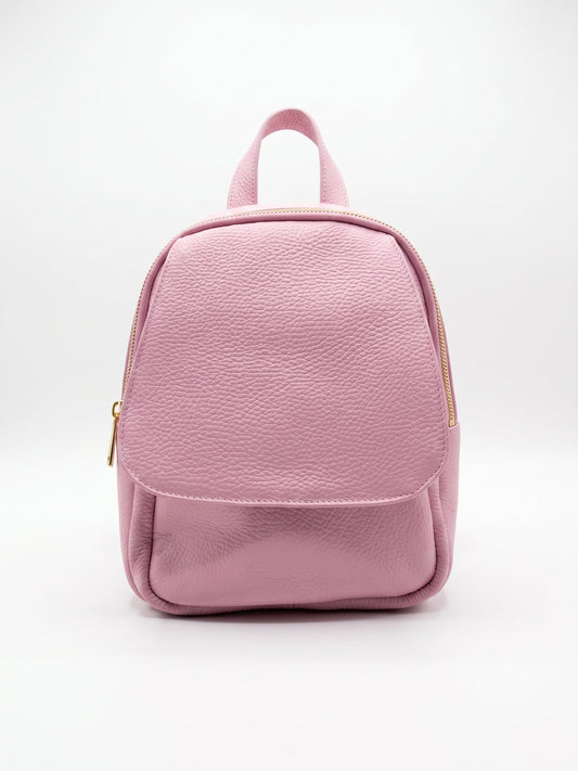 Soft Backpack in Genuine Dollaro Leather - Made in Italy - Art. 26111