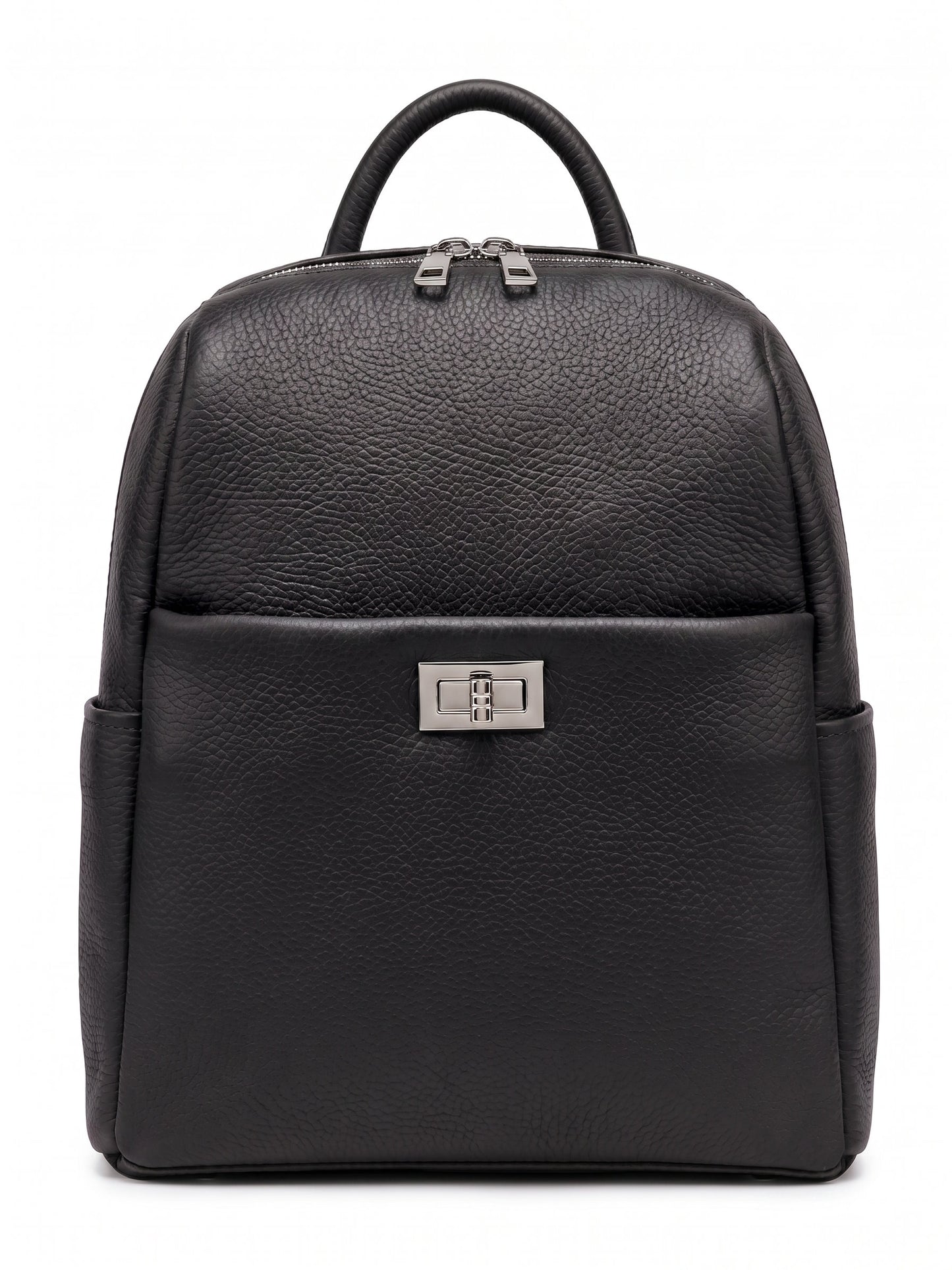 Soft Backpack in Genuine Dollaro Leather - Made in Italy - Art. 26144