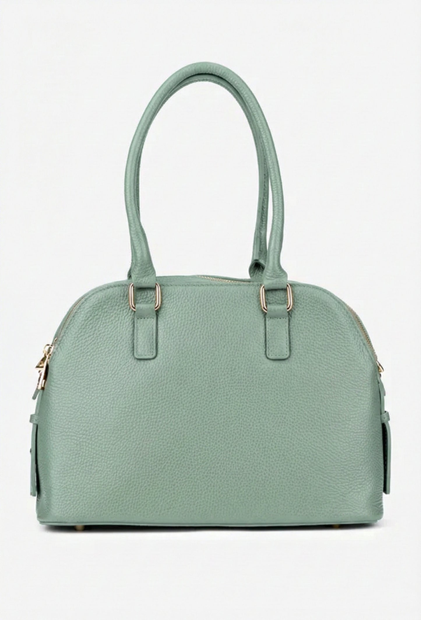 Structured Handbag in Genuine Dollar leather - Made in Italy - Art. 25403