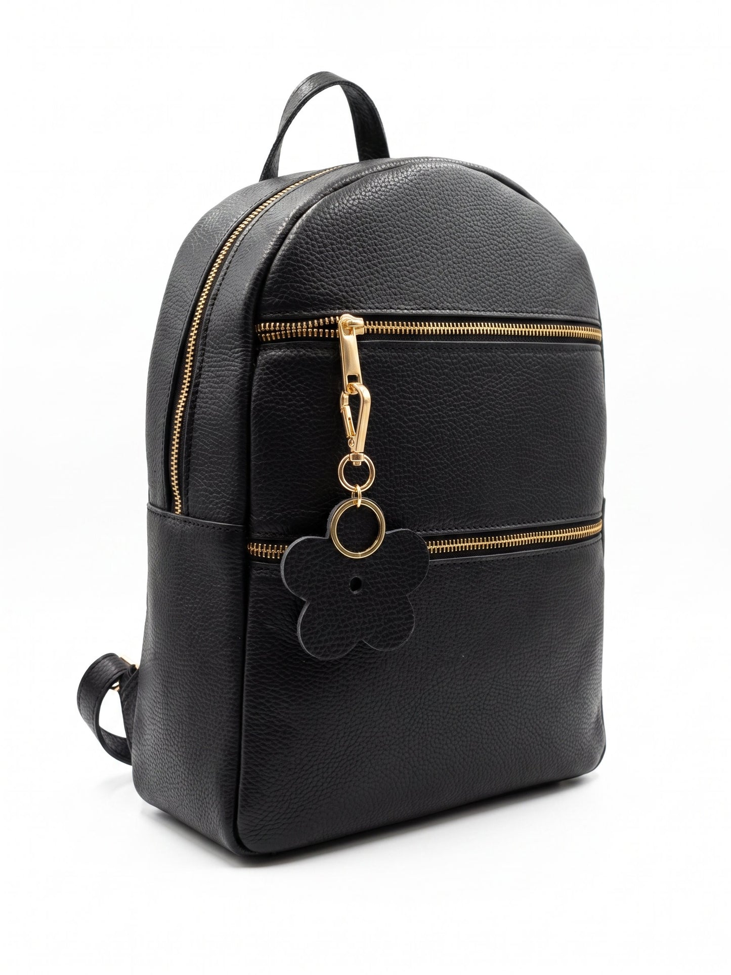 Soft Backpack in Genuine Dollaro Leather - Made in Italy - Art. 26114