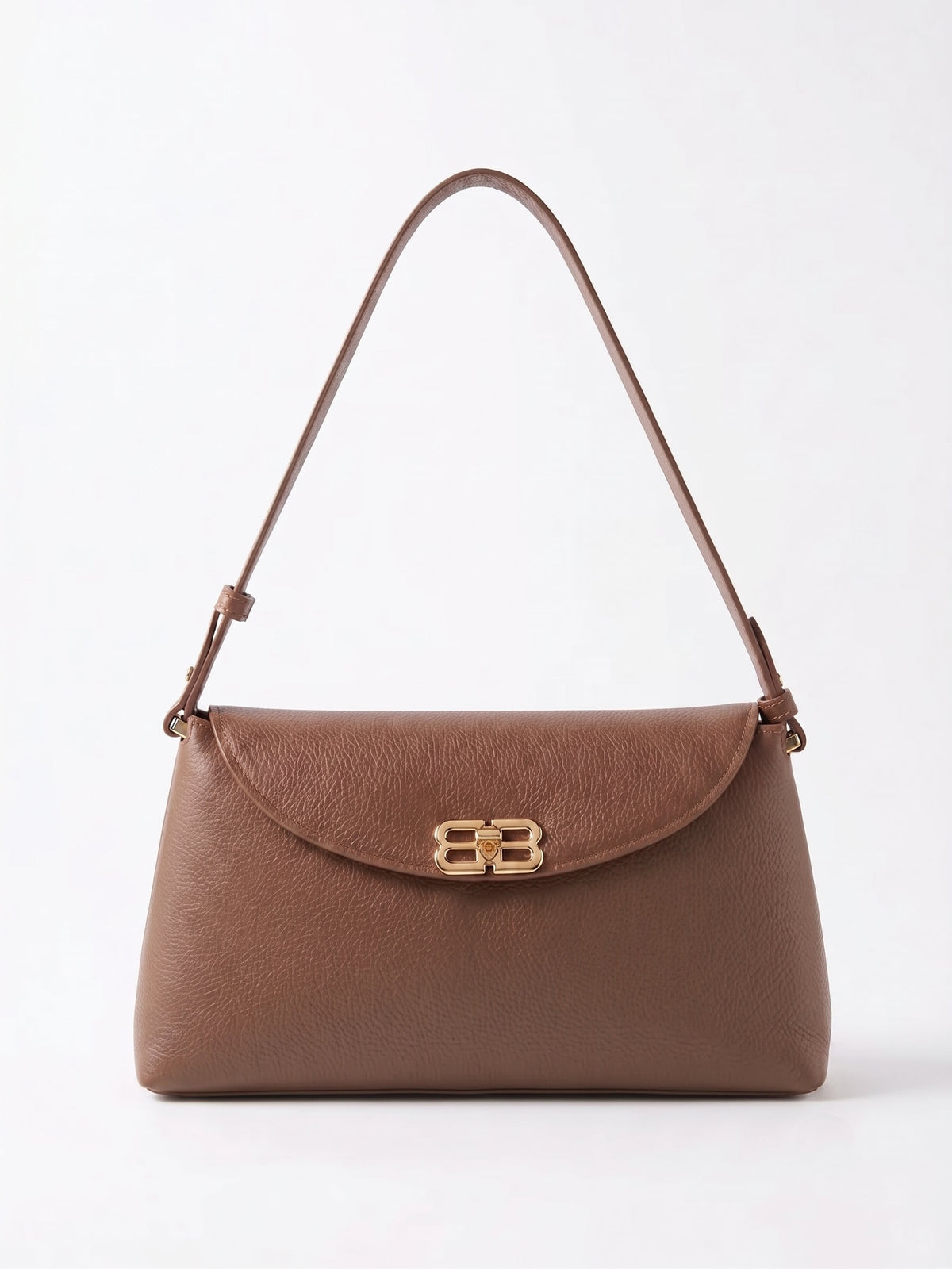 Soft Handbag in Genuine Dollaro Leather - Made in Italy - Art. 26135