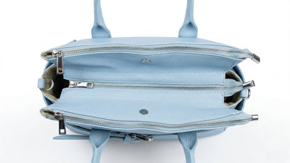 Soft Handbag in Genuine Dollaro Leather - Made in Italy - Art. 26069