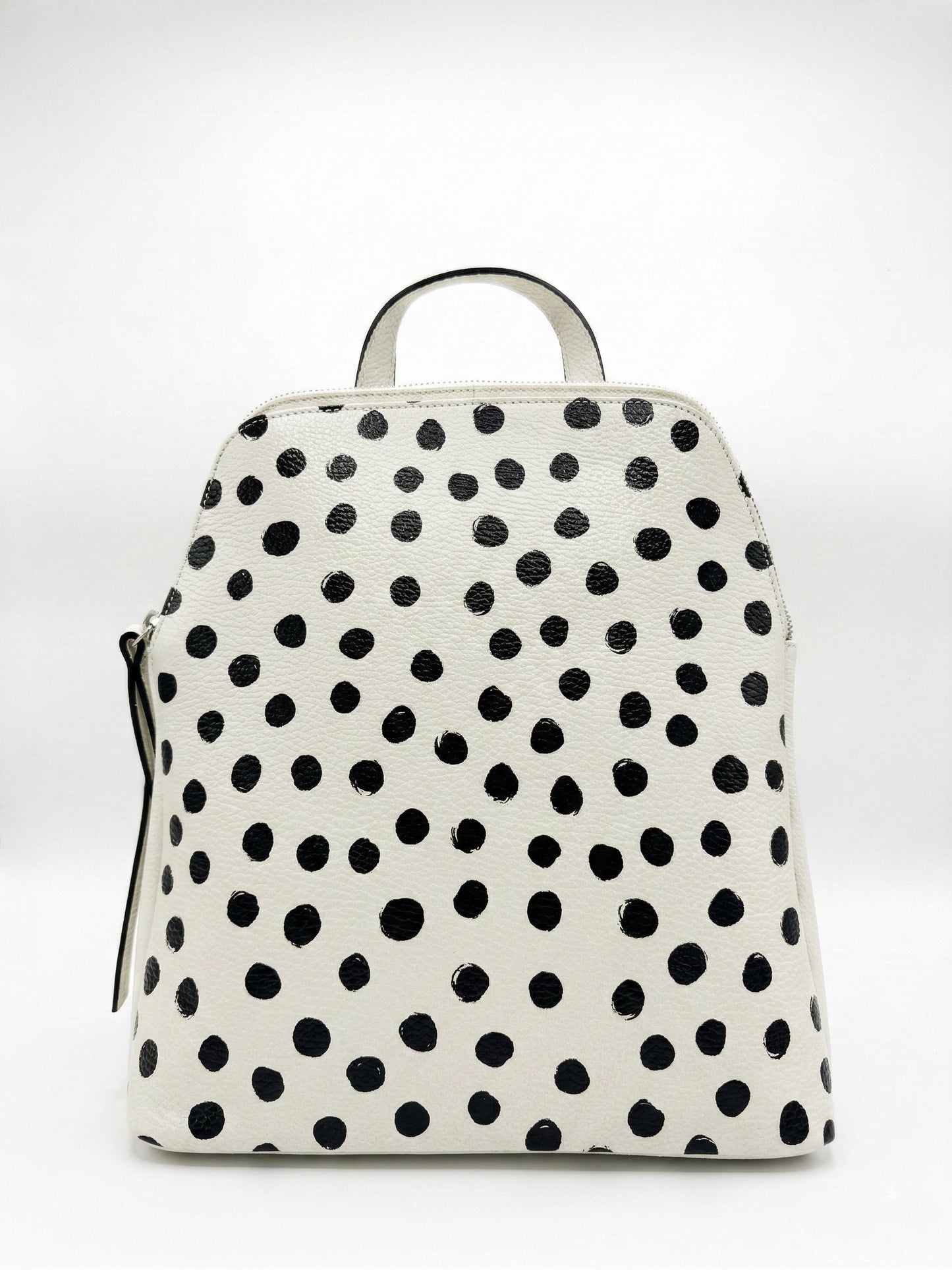 Structured Backpack in Genuine Dollaro Leather - Made in Italy - Art. DOT9