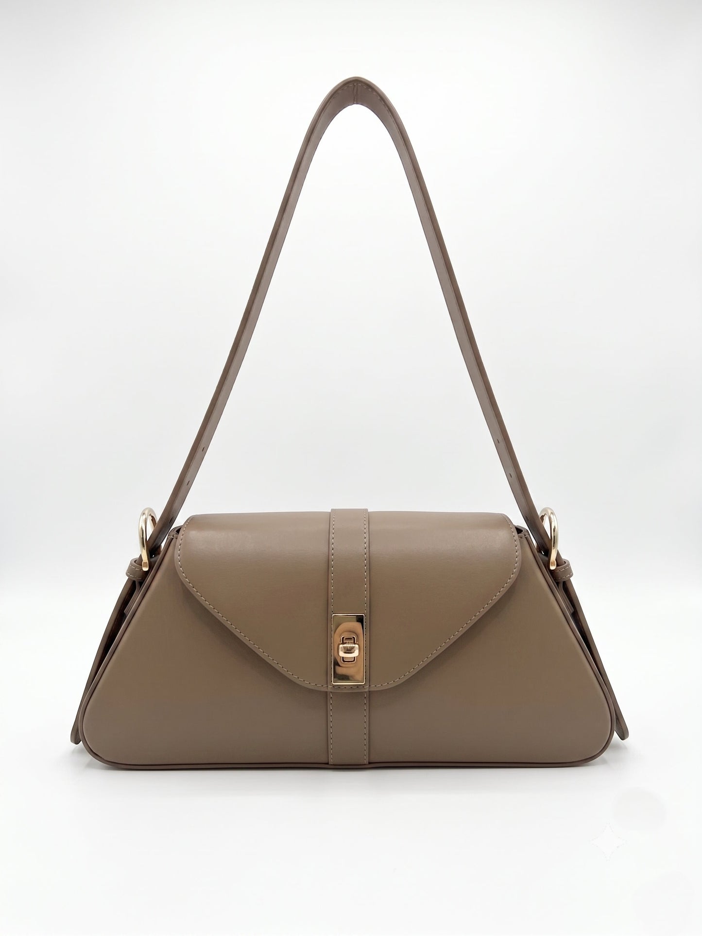 Structured Handbag in Genuine Suede Leather - Made in Italy - Art. 26129