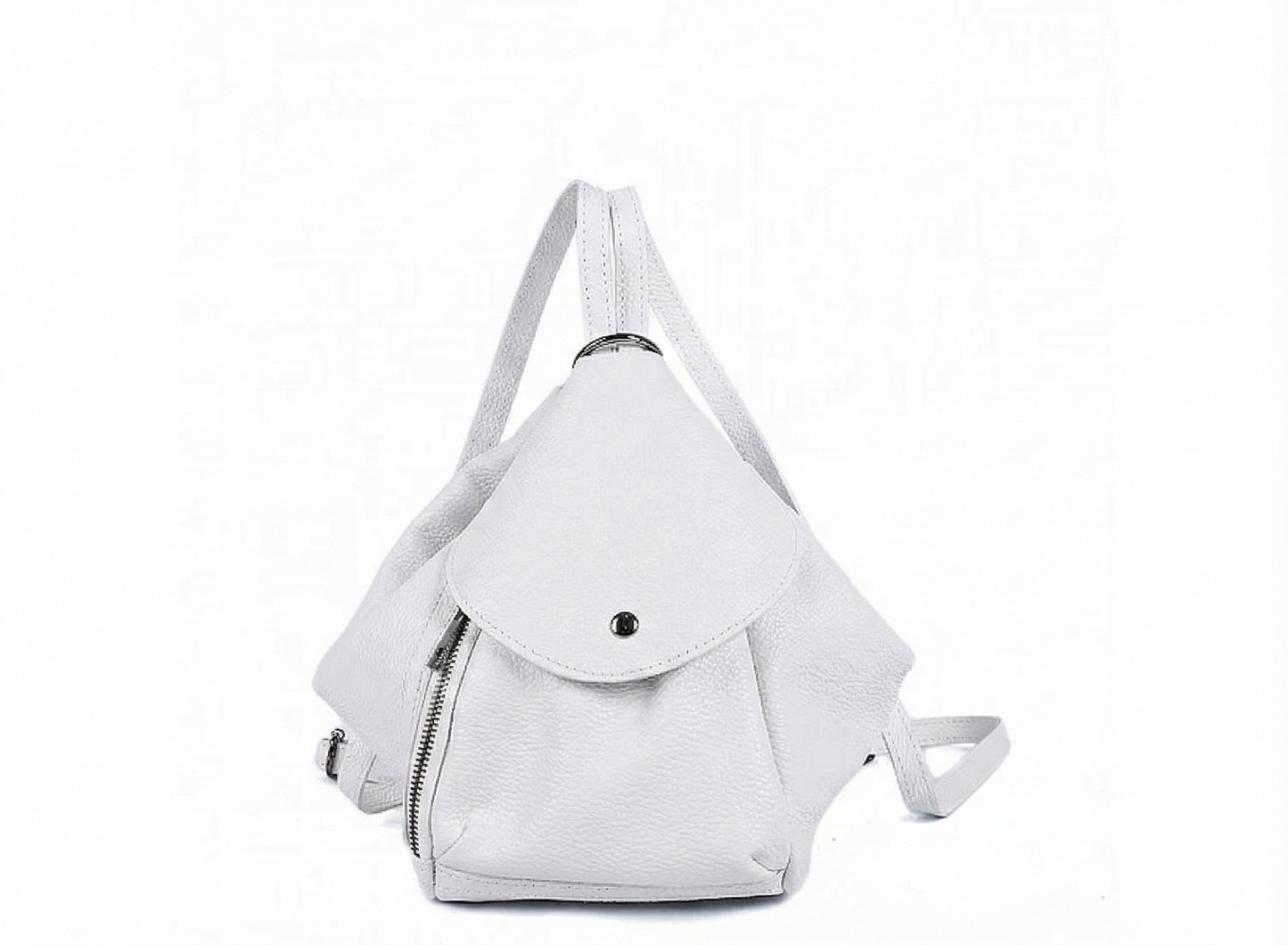 Genuine leather backpack made in Italy