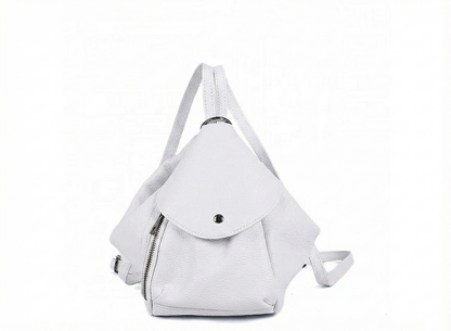 Genuine leather backpack made in Italy