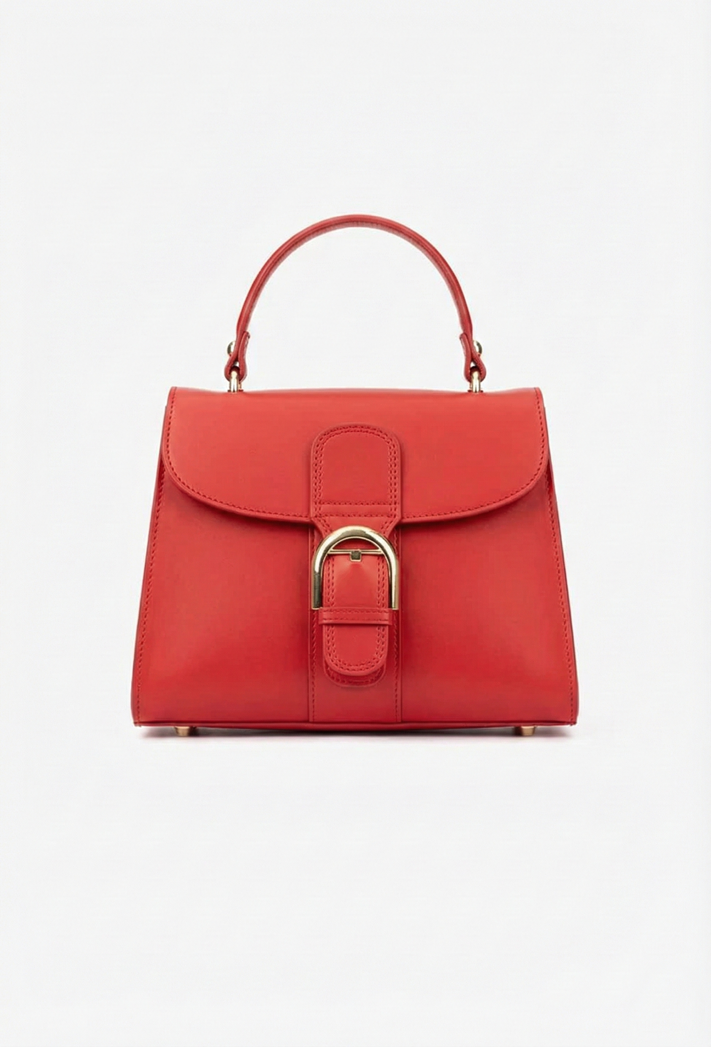 Structured Crossbody Bag in Genuine Dollar Leather - Made in Italy - Art. 25368