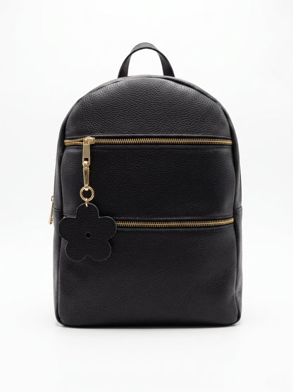 Soft Backpack in Genuine Dollaro Leather - Made in Italy - Art. 26114