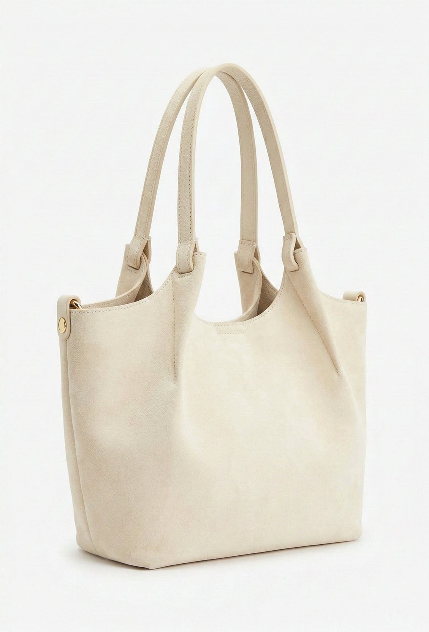 Soft Shoulder Bag in Genuine Suede Leather - Made in Italy - Art. 26059sue