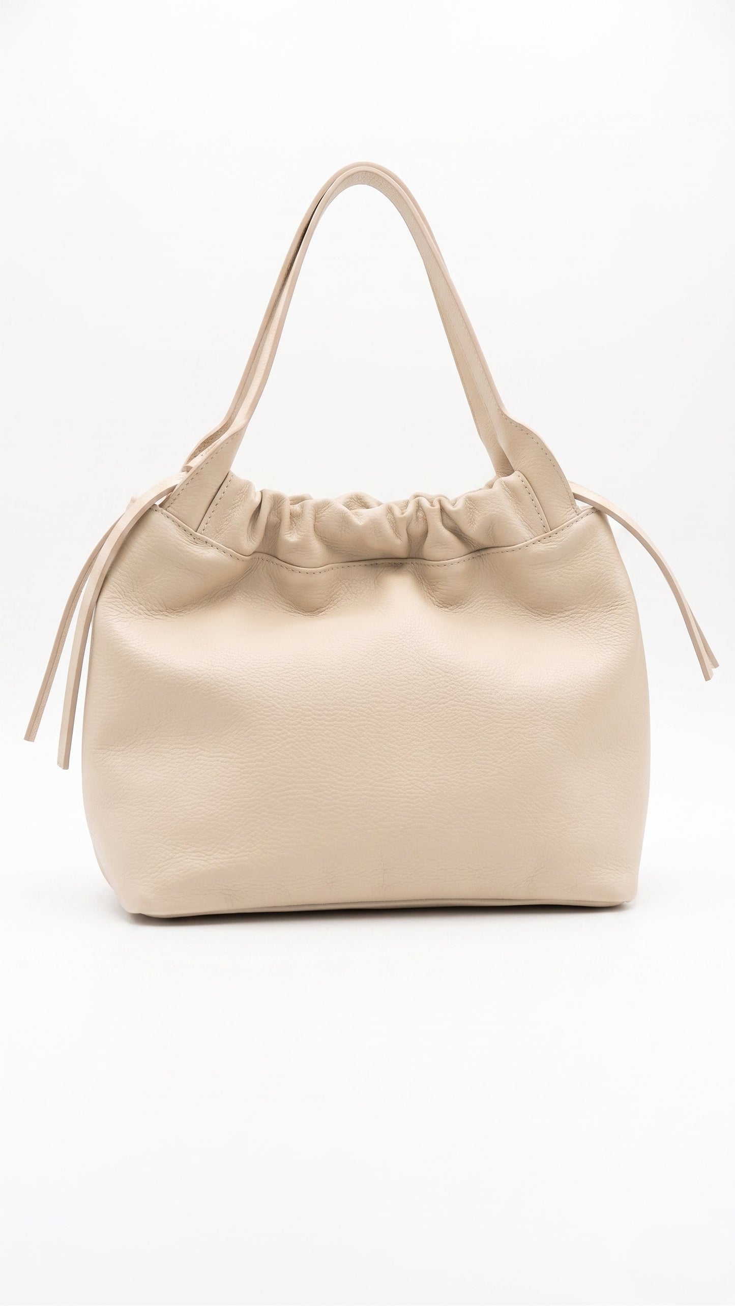 Soft Handbag in Genuine Dollaro Leather - Made in Italy - Art. 26100