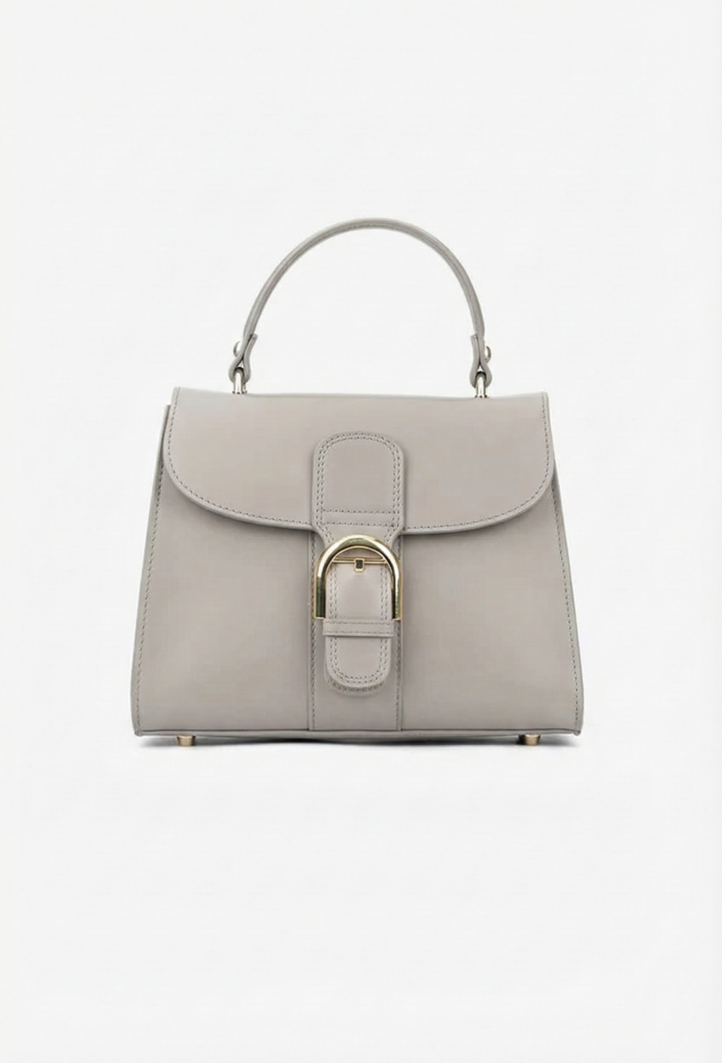 Structured Crossbody Bag in Genuine Dollar Leather - Made in Italy - Art. 25368