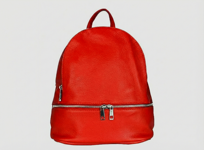 Soft Backpack in Genuine Dollar Leather - Made in Italy - Art. 24052