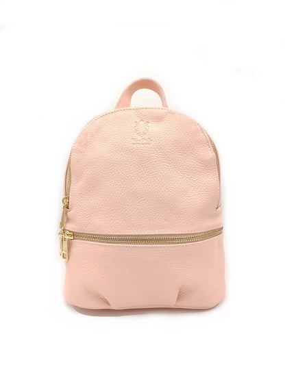 Soft Backpack in Genuine Dollar Leather - Made in Italy - Art. 24004