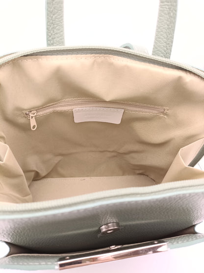 Structured Backpack in Genuine Dollar Leather - Made in Italy - Art. 24007