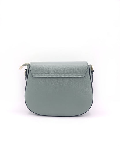 Structured Crossbody Bag in Genuine Dollar Leather - Made in Italy - Art. 24010