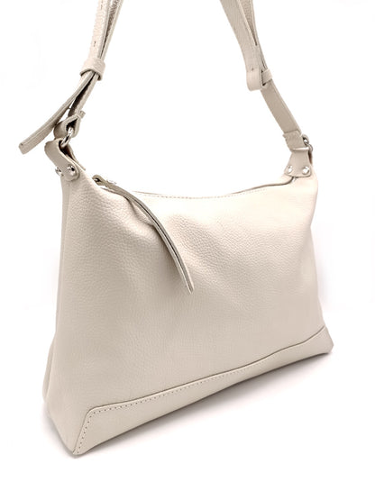 Soft Crossbody Bag in Genuine Dollar Leather - Made in Italy - Art. 24024