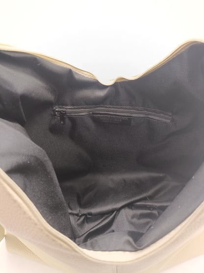 Soft Handbag and Crossbody Bag in genuine Dollar Leather - Made in Italy - Art. 24025