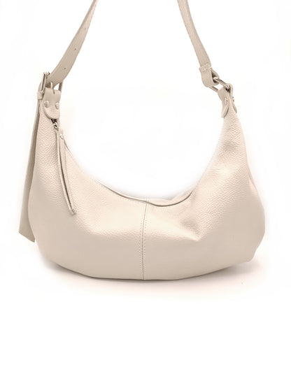 Soft Handbag and Crossbody Bag in Genuine Dollar Leather - Made in Italy - Art. 24026